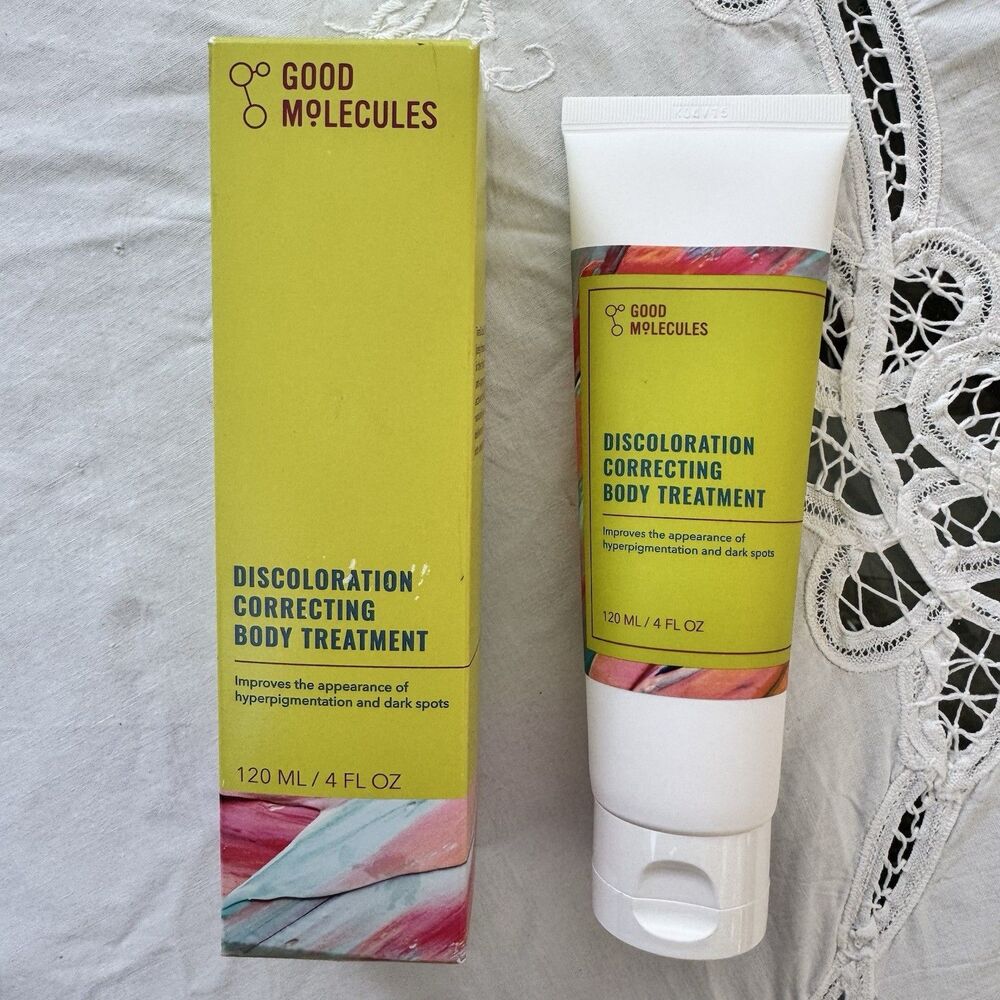 Good Molecules Discoloration Correcting & Hydrating Body Treatment, 4 fl oz, NIB